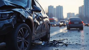 Wielki karambol w naszym mieście, chaos na drogach